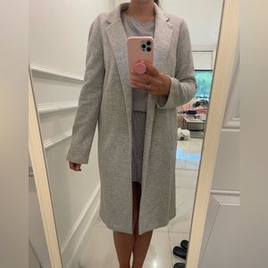Gray blazer